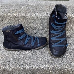 Sold 🖤 Camper peu leather ankle booties EU 39